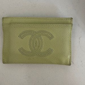 Used Chanel Card Holder